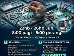 Main Gallery &raquo; Kolej Komuniti Segamat &raquo; Kursus Baikpulih Komputer